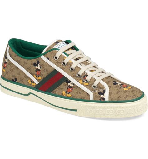 gucci disney tenis|gucci mickey mouse tennis.